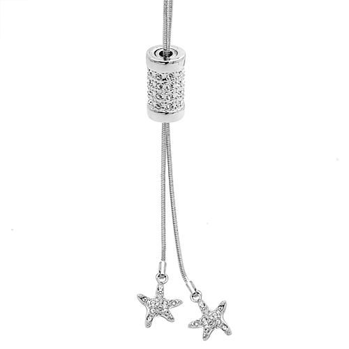 丽影毛衣链女士镀金...