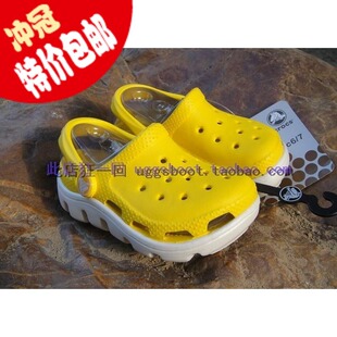  专柜正品卡洛驰 crocs 运动迪特儿童鞋 洞洞鞋凉鞋童鞋 cross