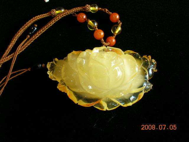 珠宝,钻石,翡翠,黄金天然琥珀【晶艺斋】极品天