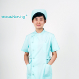 诺尔森绿色护士服NS-06L 短袖夏装医用护士服装