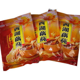  杭州特产 藕粉 醇香园无蔗糖西湖藕莼300克