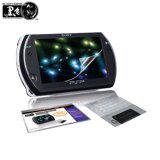 正品 黑角 PSP GO高透光屏幕保护膜08401 耐磨防刮