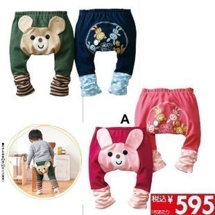  赔钱清货 外贸精品 千趣会 纯棉大pp裤 屁屁 宝宝 儿童裤子