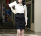 <span class=H>09</span><span class=H>新</span>款韩版秋季女装~包退换冲皇冠清爽显瘦职业裙气质连衣裙933