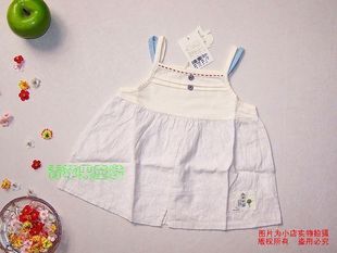  清仓价！宝宝夏装 日单 纯棉 可爱别致 女款儿童吊带衫3102女童装