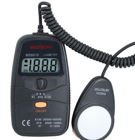 華儀儀表mastech數字照度計亮度計 測亮度 MS6610光亮檢測器在類目 五金/工具, 儀器儀表, 照度儀中 - 來自Buy2taobao.com提供專業的淘寶代購服務