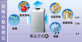 异味小颗粒微尘