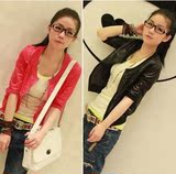 2010夏秋女装OL通勤 韩国正品防晒衣 中袖超薄开衫透明小外套