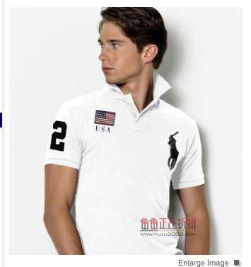 官网推荐 原单P*olo Ralph Lauren 大马刺绣 珠地POLO衫 三色