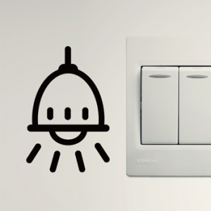 qiangtie innovate Art Wall Stickers Switch Sticker Prompt University dorm dormitory Creative Wall Stickers Glass Stickerin the Home accessories , Stickers , Switch Sticker category - from Buy2taobao.com to provide professional Taobao agent buy service