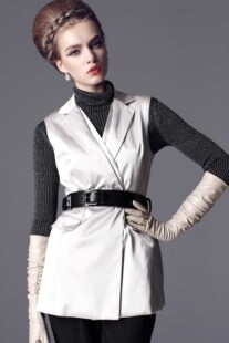 Dream ba Sally/if seti poem women's double lapel long suit ma3 jia3 072511101