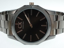 Será la venta de más de un millón!  Hombres 2011 hombres nuevos de mesa de negocios de reloj de acero noble y generoso del mercado