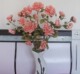 仿真花两头泰国茶玫绢花干花家居装饰