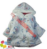 清仓正品婴姿坊 90-120码小熊滑雪印花外套棉袄2132