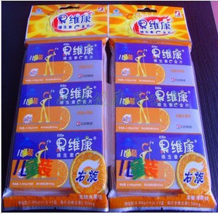  新货特价！果维康维生素C含片【儿童型 30片】无糖VC橙味