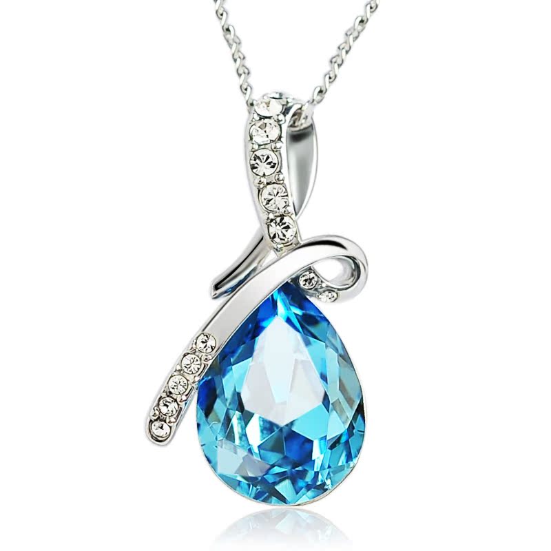 施华洛世奇元素 水晶项链 。。。