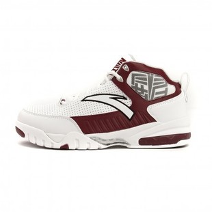  ANTA 安踏 男式 轻便舒适透高帮 霸道系列篮球鞋 91221146-2 正品