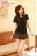 韩版裙摆上衣 8075黑色灰色红色
