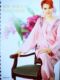 ADILAN 重磅 真丝圆领花边长袖睡衣裤套装