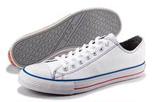 VANCL凡客诚品 经典凡纹底低帮帆布女鞋（学院风） 白蓝色