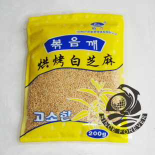  日韩寿司紫菜包饭美食搭档 200G营养健康美味的烘焙白芝麻