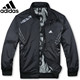 2011春季人气新款 专柜正品阿迪休闲外套 ADIDAS时尚夹克风衣上衣