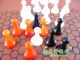 玛瑙跳棋 红白黑三色籽