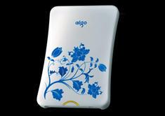 aigo爱国者特色存储王 H8176 500G 移动硬盘 青花瓷系列 正品