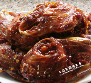  全店68包邮现做私房菜四川特产 香辣麻辣兔头2个真空装好吃的食品