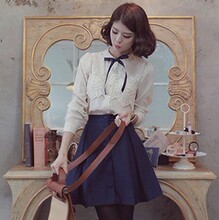 韩国正品 babirolen复古优雅 女半身裙