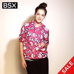 Giordano BSX snap up limited edition summer coats ladies ' Pocket Winnie Andes 04372001