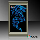 CCS十字绣 龙 中国风 蓝龙 客厅大画 非成品 新款 DMC色系 正品牌