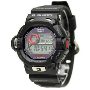  天工表业 CASIO 卡西欧 光能 多功能运动表 防水200米 G-9200-1DR