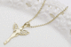 镶钻小天使珠链 金银色