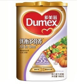 Dumex/多美滋 优衡多营养幼儿配方奶粉 900g/罐 1岁以上幼儿