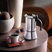意大利BIALETTI比乐蒂VENUS维纳斯不锈钢摩卡壶咖啡壶 可用电磁炉