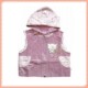 童泰TR02快乐小熊条绒马甲（紫色）