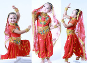 鸿舞衣 印度舞服装演出服 舞蹈服 舞台演出服装