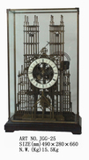 衡水仿古座钟机械钟表骨架教堂，大骨架钟表，客厅时尚创意台钟