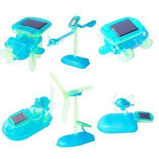 Puzzle second-generation solar toys sun creativity 