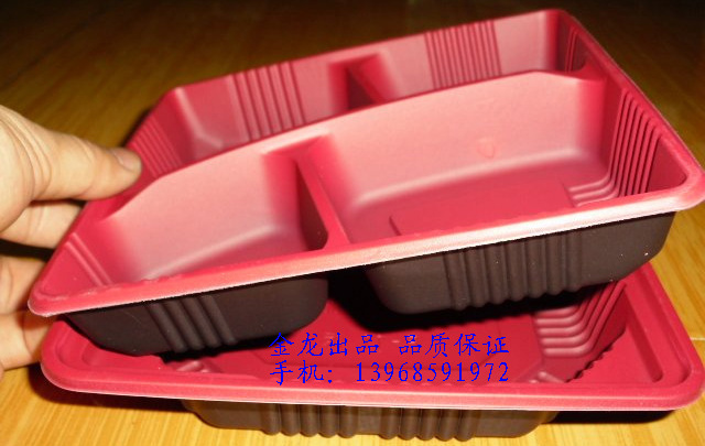 一次性餐盒、一次性快餐盒、一次性饭盒 全国免运费 双层四格F-11|msdalam kategori pinggan mangkuk, pinggan mangkuk pakai buang, kotak makan tengah hari boleh guna - dari Buy2taobao.com untuk memberikan perkhidmatan ejen Taobao profesional membeli