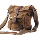 意大利设计 帆布包之王 BELSTAFF★贝达弗 复古休闲单肩斜跨男包