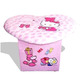 Hello kitty心形大储物凳