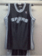NBA马刺篮球服NBA球衣（黑色)