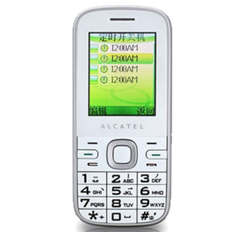 【母亲节促销】Al<span class=H>c</span>atel/<span class=H>阿尔卡特</span> OT-<span class=H>C</span><span class=H>60</span> 超低双卡双待 老人手机