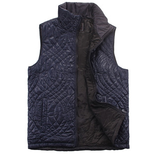  W-67品牌原单男装新款秋冬装百搭简洁款棉马夹马甲大码-0.49