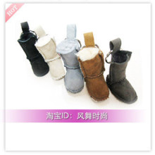 UGG 小挂件 钥匙扣 饰品 皮毛一体  五色可选