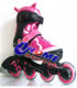 K2 JETTE捷特儿童可伸缩粉色 轮滑鞋