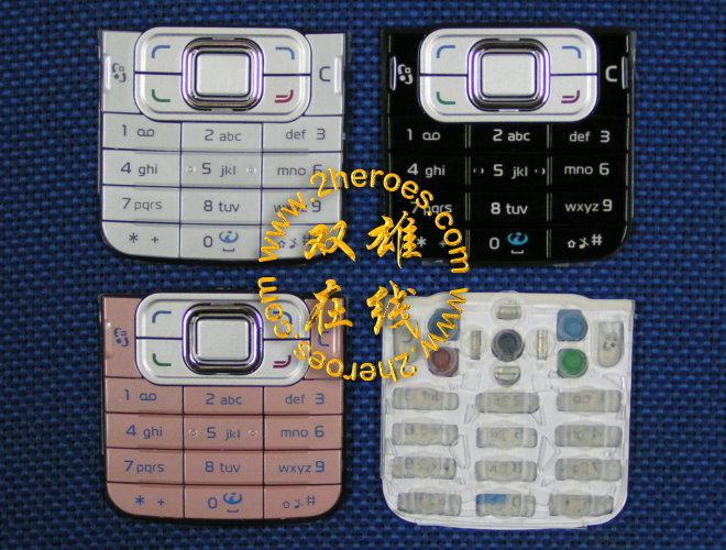 诺基亚 NOKIA 6120 6120C 黑色　银白色　粉红色　键盘 按键