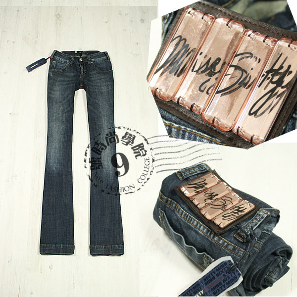 粉水晶之恋：闪耀MISS SIXTY妩媚 百搭微喇牛仔裤 主推 特